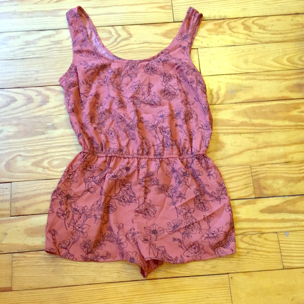 Rust colored romper